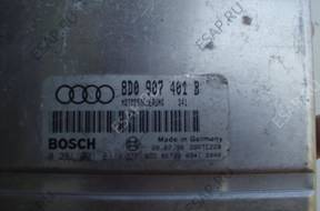 БЛОК УПРАВЛЕНИЯ AUDI A4 2.5 TDI V6 8D0907401B 0281001811