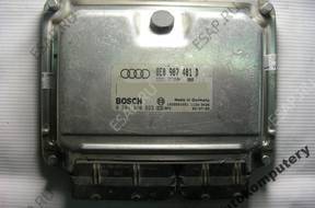 БЛОК УПРАВЛЕНИЯ AUDI A4 2.5TDI 8e0907401d 0281010823 +PIN