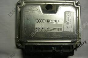 БЛОК УПРАВЛЕНИЯ AUDI A4 8e0907401af 0281012142 +PIN