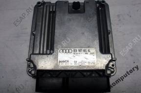 БЛОК УПРАВЛЕНИЯ AUDI A4 8e0907401al 0281013191 +PIN