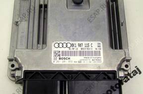 БЛОК УПРАВЛЕНИЯ AUDI A4 A5 1.8 TFSI 8K1907115C 0261201959