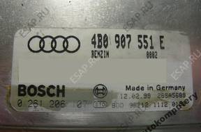 БЛОК УПРАВЛЕНИЯ AUDI A4 A6 2.7T 4b0907551e 0261206107