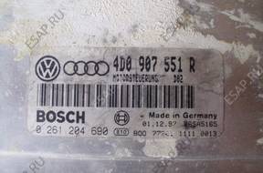 БЛОК УПРАВЛЕНИЯ Audi A4 A6 2.8 ACK 4D0907551 год, 0261204690