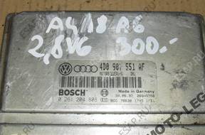 БЛОК УПРАВЛЕНИЯ AUDI A4 A6 2.8 V6 4D0907551AF 0261204808