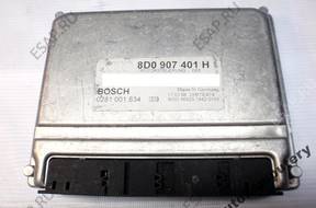 БЛОК УПРАВЛЕНИЯ AUDI A4 A6 8d0907401h 0281001834 +PIN