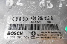 БЛОК УПРАВЛЕНИЯ AUDI A4 B5 1.8 T 4B0906018 год, 0261206539