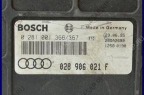 БЛОК УПРАВЛЕНИЯ AUDI A4 B5 1.9 TDI 0281001366 028906021F