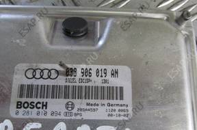 БЛОК УПРАВЛЕНИЯ AUDI A4 B5 1.9 TDI 99   ДВИГАТЕЛЕМ