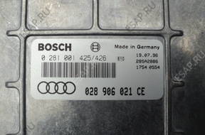 БЛОК УПРАВЛЕНИЯ AUDI A4 B5 1.9TDI 110KM BOSCH 028906021CE