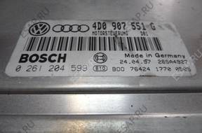 БЛОК УПРАВЛЕНИЯ AUDI A4 B5 2,8 4D0907551G 0261204599