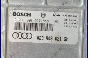 БЛОК УПРАВЛЕНИЯ AUDI A4 B5 2.5 TDI 0281001657 028906021GM