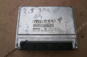 БЛОК УПРАВЛЕНИЯ   AUDI A4 B5 2.5 TDI 0281001838