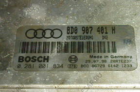 БЛОК УПРАВЛЕНИЯ AUDI A4 B5 2.5 TDI   8D0907401H