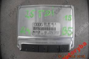 БЛОК УПРАВЛЕНИЯ AUDI A4 B5 2.5TDI 8D0907401H