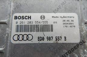 БЛОК УПРАВЛЕНИЯ AUDI A4 B5 8D0907557B 0261203554/555