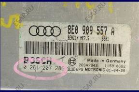 БЛОК УПРАВЛЕНИЯ AUDI A4 B6 2.0 8E0909557A 0261207286