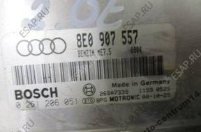 БЛОК УПРАВЛЕНИЯ   Audi A4 B6 8E0907557