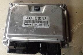 БЛОК УПРАВЛЕНИЯ AUDI A4 B6  ДВИГАТЕЛЕМ  8E0907401 D