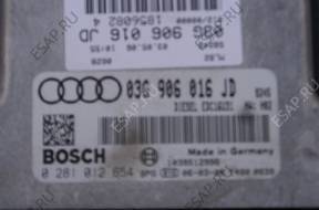 БЛОК УПРАВЛЕНИЯ AUDI A4 B7 2.0 TDI   03G906016JD