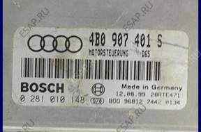 БЛОК УПРАВЛЕНИЯ   AUDI A4 C5 2.5 TDI 4B0907401S