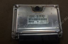 БЛОК УПРАВЛЕНИЯ Audi A4B6 A6  ДВИГАТЕЛЕМ  8E0909559M