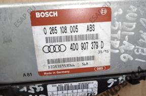 БЛОК УПРАВЛЕНИЯ   AUDI A6 0265108005 4D0907379D