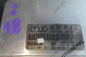 БЛОК УПРАВЛЕНИЯ   AUDI A6 0281001931 4B0907401C