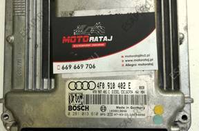 БЛОК УПРАВЛЕНИЯ AUDI A6 0281013610 4F0910402E EDC16C34