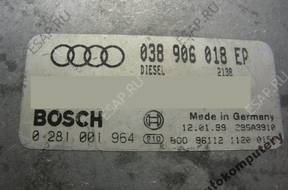 БЛОК УПРАВЛЕНИЯ AUDI A6 038906018ep 0281001964 БЕЗ КОДА