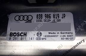 БЛОК УПРАВЛЕНИЯ AUDI A6 038906019jp 0281011141 БЕЗ КОДА