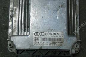 БЛОК УПРАВЛЕНИЯ AUDI A6 03G906016ME 0281014258