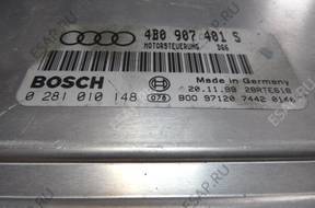 БЛОК УПРАВЛЕНИЯ AUDI A6 2,5 TDI 4B0907401S 0281010148