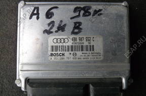 БЛОК УПРАВЛЕНИЯ AUDI A6 2.4  0261204767 4B0907552C