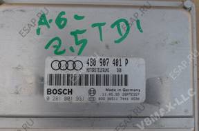 БЛОК УПРАВЛЕНИЯ   AUDI A6 2.5 TDI 4B0907401P