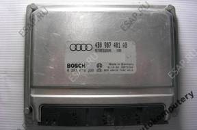 БЛОК УПРАВЛЕНИЯ AUDI A6 2.5TD 4b0907401ab 0281010398 +PIN