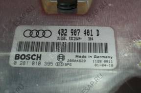 БЛОК УПРАВЛЕНИЯ Audi A6 2.5TDI 0281010395 4B2907401D