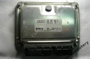 БЛОК УПРАВЛЕНИЯ AUDI A6 2.5TDI 4b2907401j 0281010822 +PIN