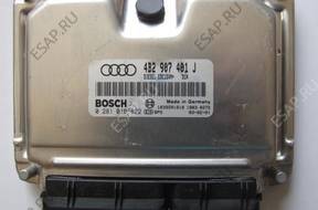 БЛОК УПРАВЛЕНИЯ Audi A6 2.5TDI 4B2907401J 0281010822