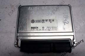 БЛОК УПРАВЛЕНИЯ AUDI A6 2.8 4d0907551ah 0261204346 +PIN