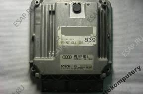 БЛОК УПРАВЛЕНИЯ AUDI A6 3.0TDI 4f0907401a 0281012153 +PIN