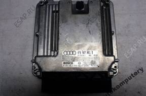 БЛОК УПРАВЛЕНИЯ AUDI A6 3.0TDI 4f0907401b 0281012494 +PIN