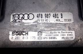 БЛОК УПРАВЛЕНИЯ AUDI A6 3.0TDI 4f0907401b 0281013175 +PIN