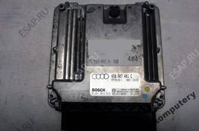 БЛОК УПРАВЛЕНИЯ AUDI A6 3.0TDI 4f0907401c 0281013616 +PIN