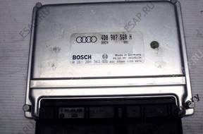 БЛОК УПРАВЛЕНИЯ AUDI A6 4.2 V8 4d0907560h 0261206363 +PIN