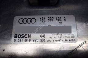 БЛОК УПРАВЛЕНИЯ AUDI A6 4b1907401a 0281010095 +PIN