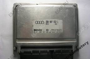 БЛОК УПРАВЛЕНИЯ AUDI A6 A4 2.4 3b0907552l 0261206397 +PIN