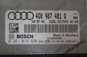 БЛОК УПРАВЛЕНИЯ AUDI A6 A7 3.0TDI 4G0907401Q 0281019320