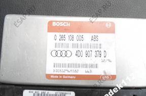 БЛОК УПРАВЛЕНИЯ AUDI A6 C4 ABS 0 265 108 005