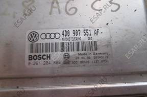 БЛОК УПРАВЛЕНИЯ AUDI A6 C5 2,8 4D0907551AF