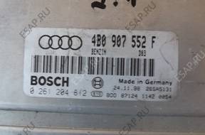 БЛОК УПРАВЛЕНИЯ AUDI A6 C5 2.4 4B0907552F 0261204812